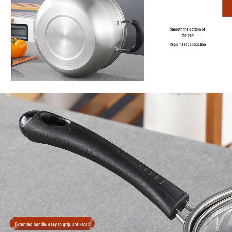 304 Stainless Steel Soup and Milk Pot