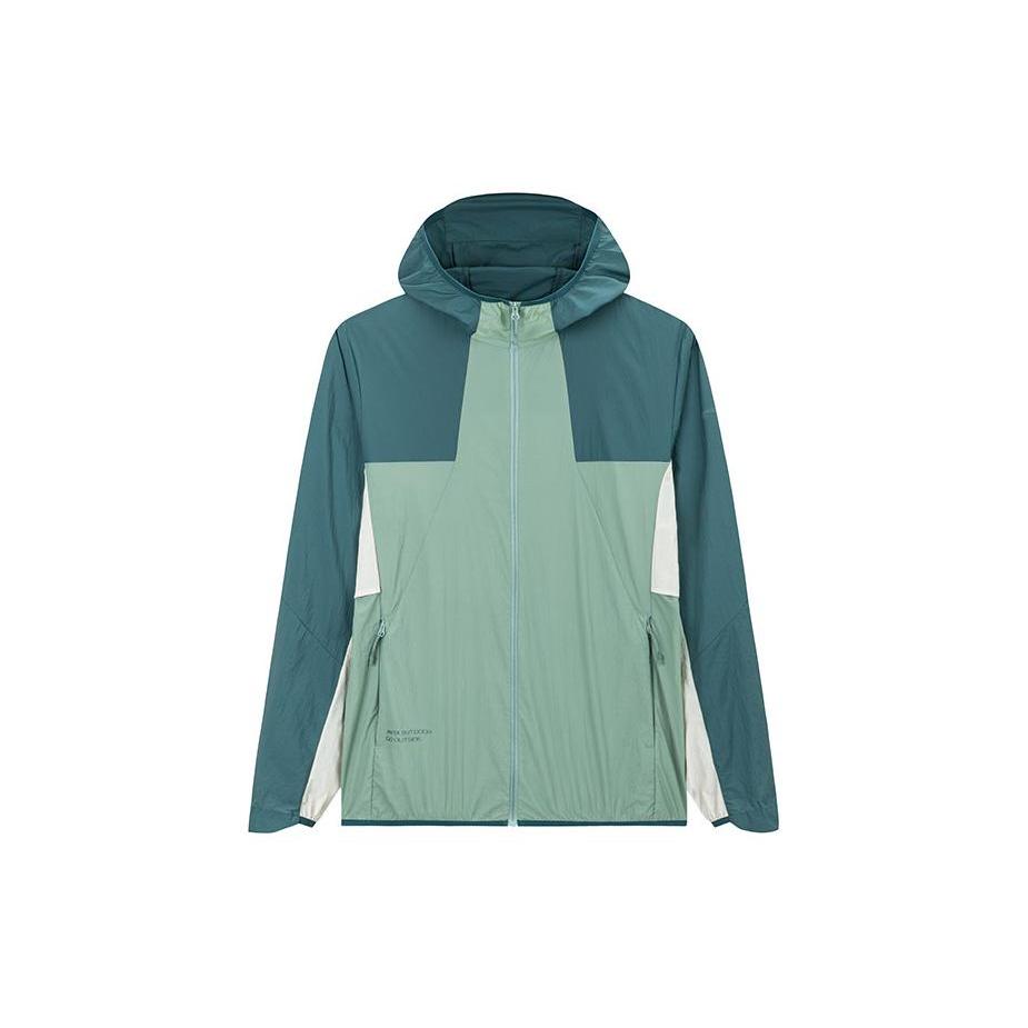 Anta Outdoor Collection UV Protection Sun Protection Clothing Men's Ethereal Green/Deep Tea Green 152426603-2