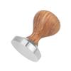 Practical Rosewood Handle Coffee Tamper   Powder Flat Press Hammer (51mm)