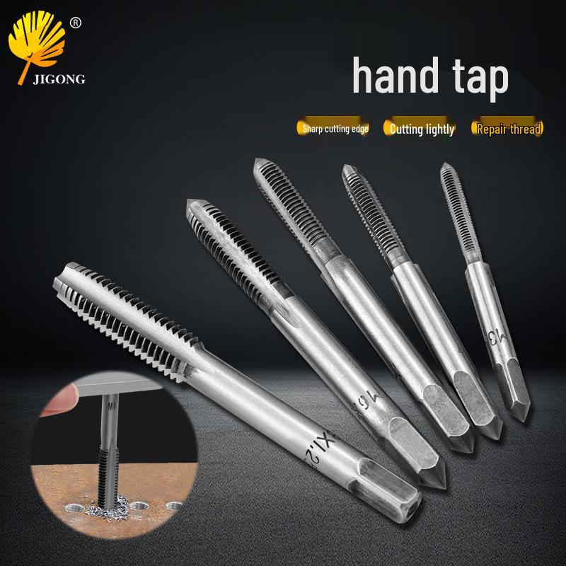 M3-M12 Straight Flute Taps Set for Quick Internal Thread Repair