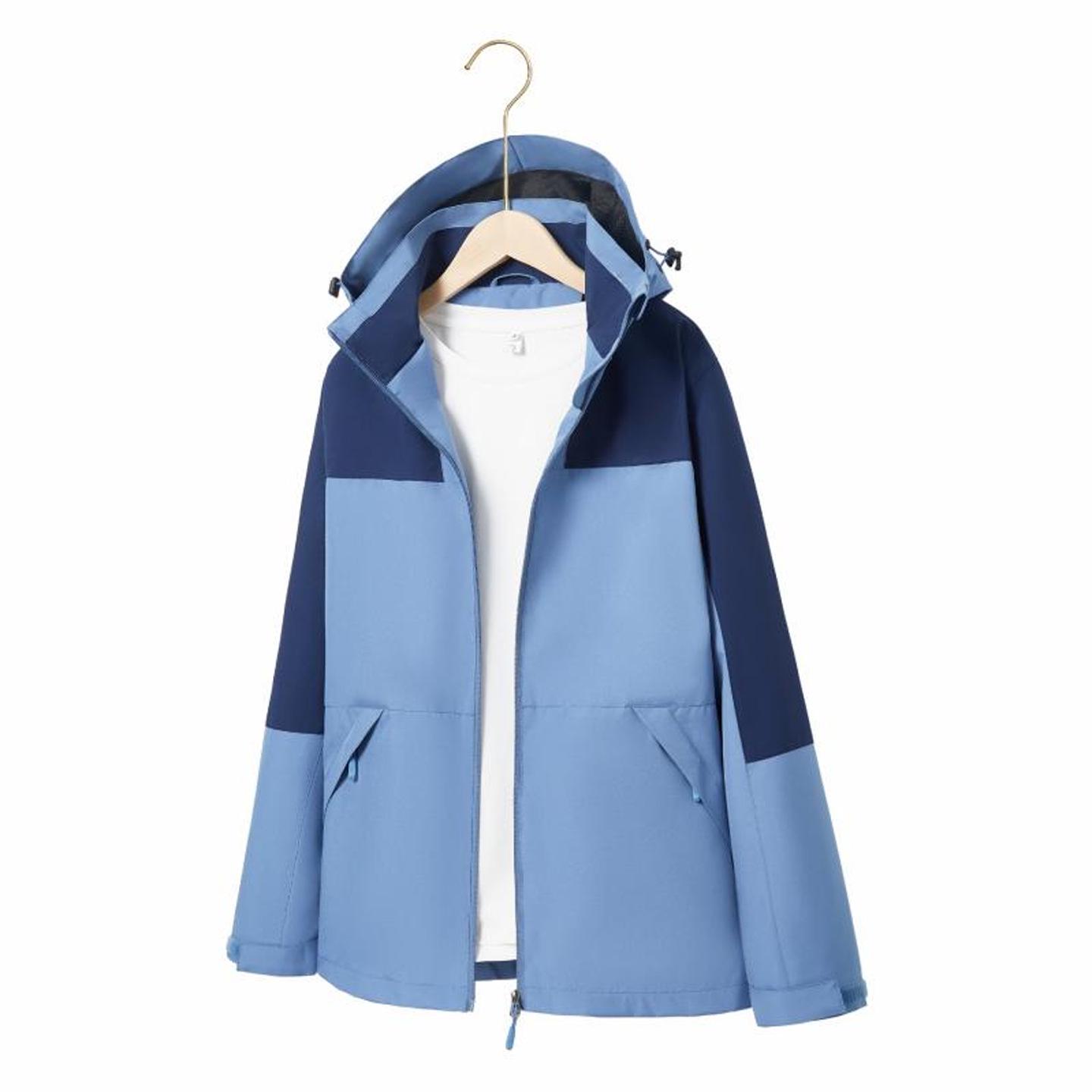 

Pinya Unisex Windproof Colorblock Windbreaker: Customizable Logo Team Jacket S