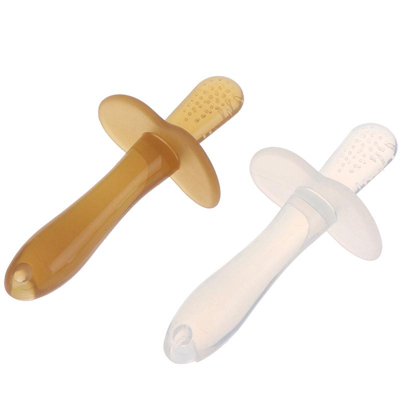 Baby Silicone Teether Stick Safe Environmentally Silicone Teething Chews Stick