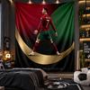 Wall Hanging Tapestry Cristiano Ronaldo Print Cloth for Living Room Bedroom Home Decor