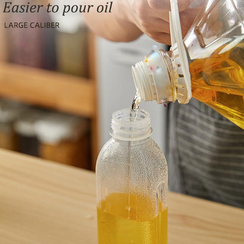 1Pc 300Ml/500Ml Oil Bottle Kitchen Oil Spray Bottle Kitchen Squeeze Bottle
