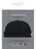 Zhen Yueqi Versatile Embroidered Brimless Cap - Korean Style Unisex Hip Hop Tang Hat