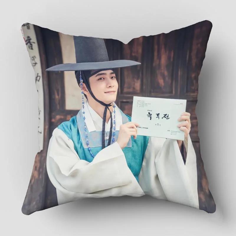 Kang Tae Oh Kpop Band Pillow Case Satin Fabric Pillowcase Decorative Pillow Cover Wedding Decorative 0421