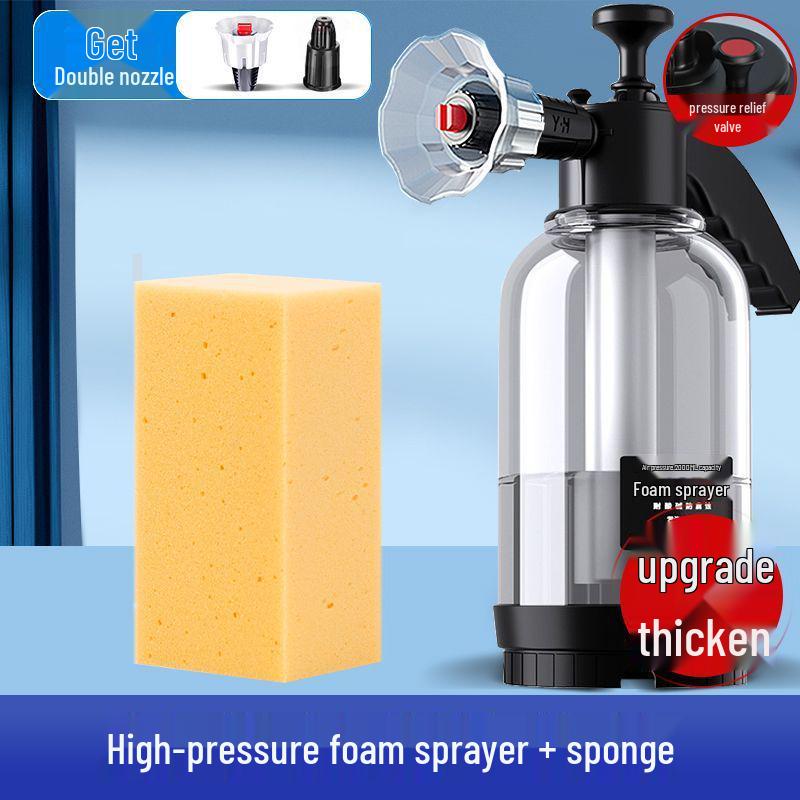 High Pressure Foam Car Wash Spray Nozzle with Liquid Wax Booster