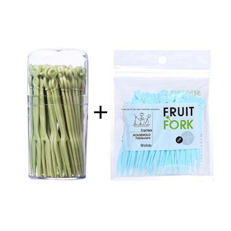 Disposable Plastic Fruit Picks Set