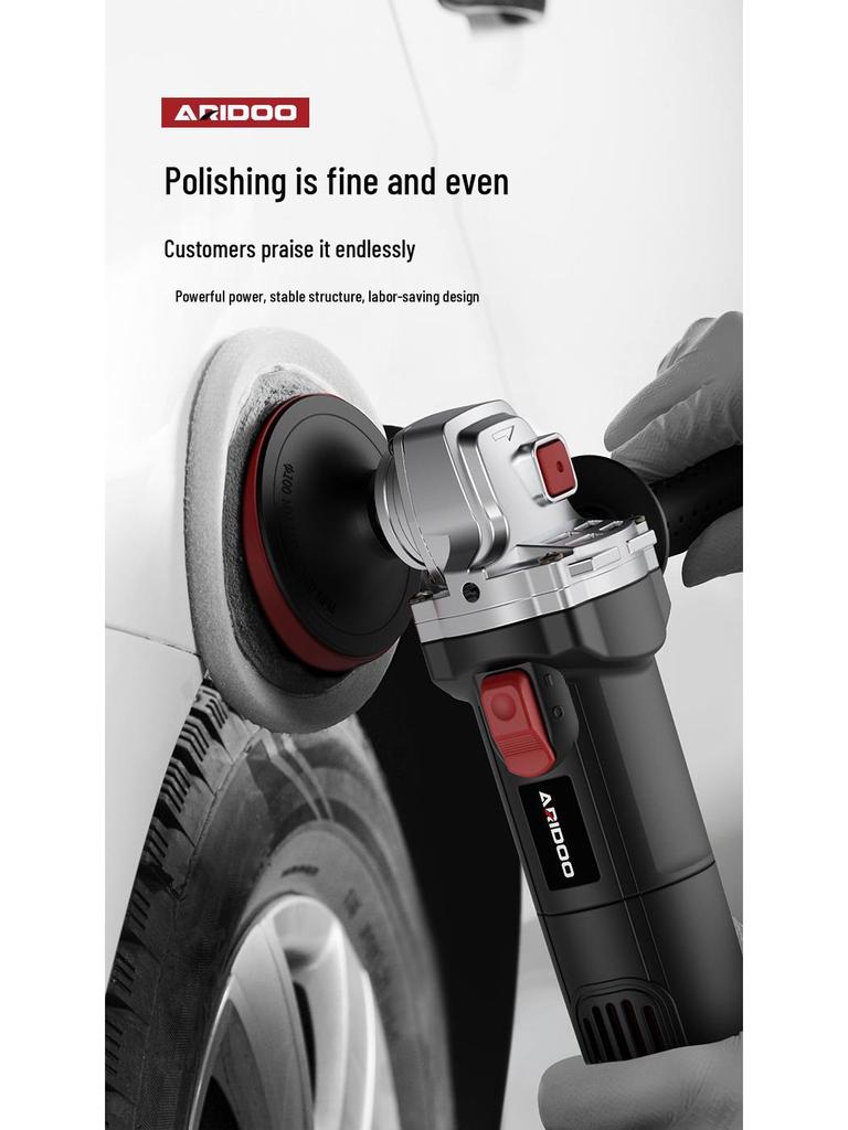 Deutscher Multifunktions-Winkelschleifer: Haushaltsschleifer, Polierer, Trennschleifer und Handschleifscheibe.