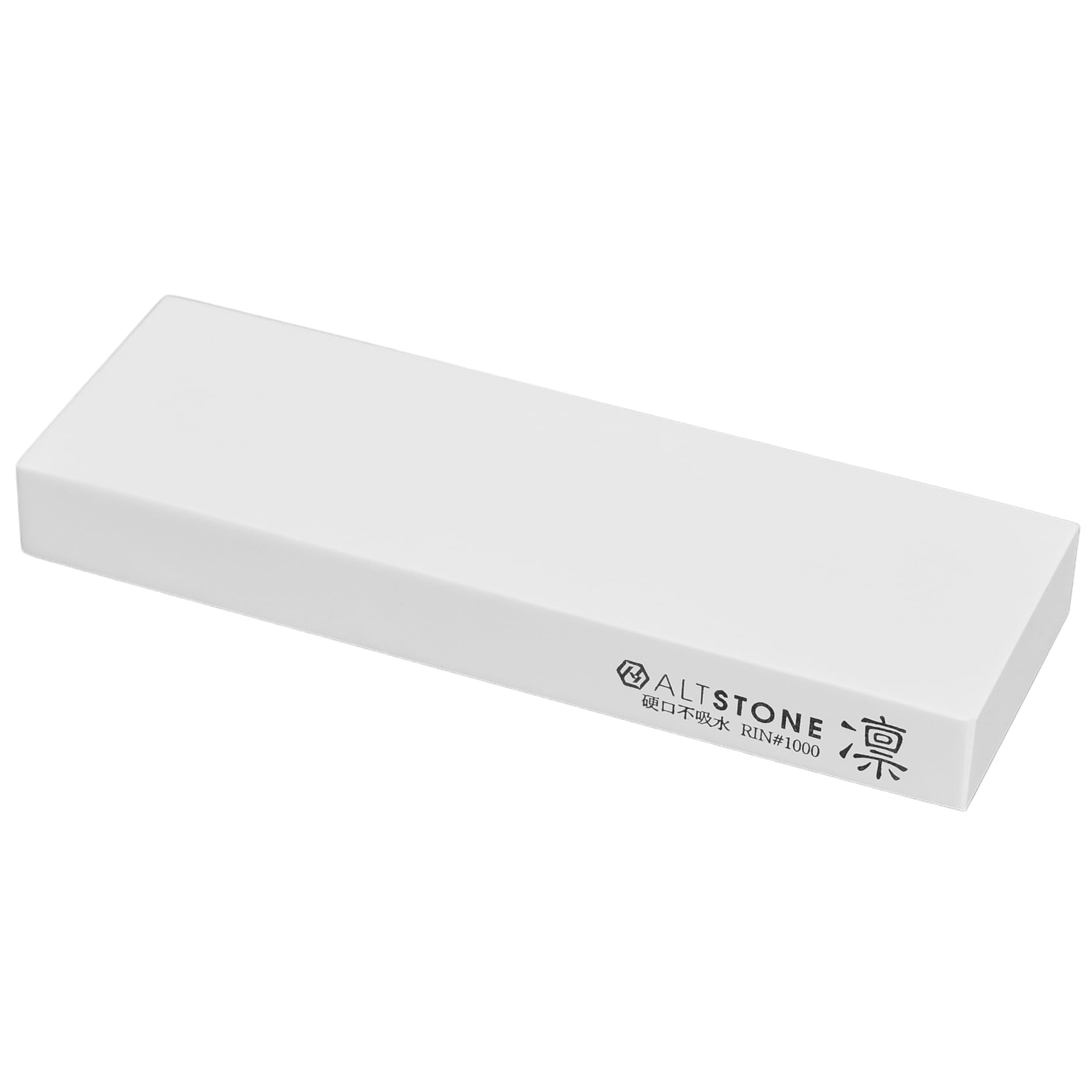 

ALTSTONE Knife Whetstone Edge for Precise Medium 1000 Ceramic Knife Sharpening Made in Japan Body RIN Non-Absorbent [Hard Sharpening] Whetstone, белый