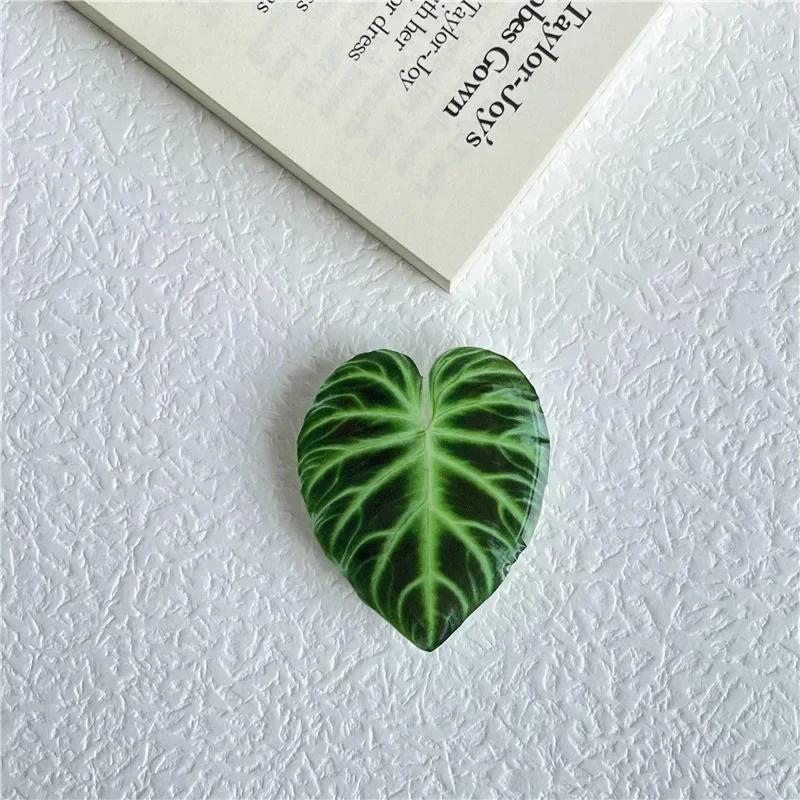 

Милый глянцевый популярный имитация листа расширяемый держатель телефона Griptok ручка кольцо поддержка складной телефон гнездо карман подставка