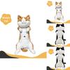 Adorable 34in Shibaa Creative Cartoon Chai Dog Cat Doll Plush Toy For Kids And Adults