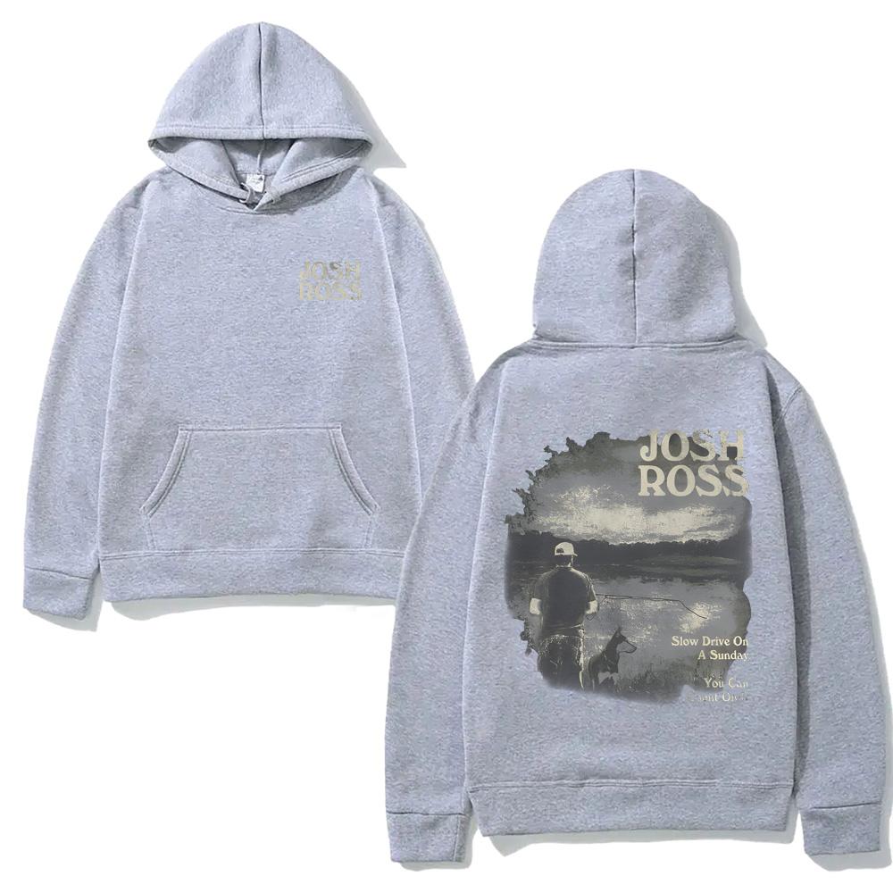 Josh Ross 2025 Tour Hoodie Same As High Quality with Pocket Sweatshirt Long-sleeved Simplicity Pullover