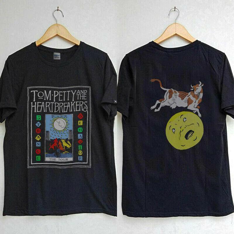 

Винтажная футболка Tom Petty Strange Behavior Tour 1990, Футболка для фаната музыки 2XL