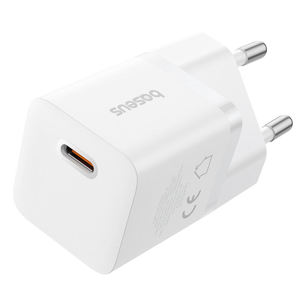 Ładowarka sieciowa USB- C GaN5 25W - biała