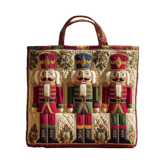 Стеганая сумка-тоут Женская винтажная сумка через плечо Цветы Животные Сумка Цветочный кошелек для поездок на работу Вечеринки Ежедневные поручения K 1400₽