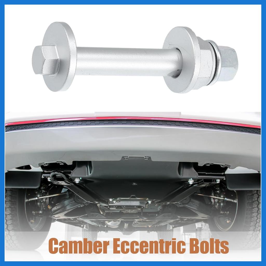 Car Camber Adjusting Eccentric Bolts Lockout Kit Suspension Control Arm Repair Bolt for Honda Civic 2006-2015 No.52387SNAA00 1 Set Auto Accessories