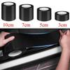 5D Carbon Fiber Car Sticker DIY Paste Protector Strip Auto Door Sill Side Mirror Anti Scratch Tape Waterproof Protect Film