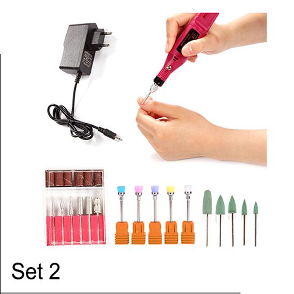 

Набор сверл для ногтей, лак для ногтей, маникюр, педикюр, щетки для ногтей, гель для снятия лака с ногтей 2