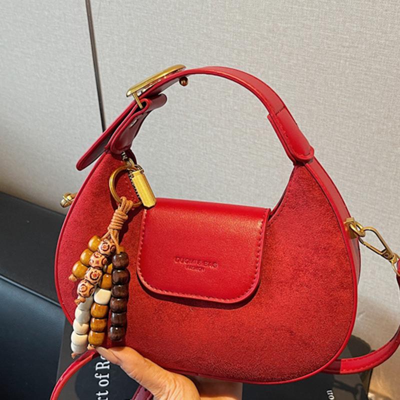 Modische Damentasche im koreanischen Stil, Mädchenhandtasche, Alltägliche, gutaussehende Umhängetasche, Crossbody-Tasche