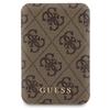 Zestaw Guess Gubpm5P15S4Gemgw Iphone15 6.1 Hardcase + Powerbank 5000Mah Magsafe Brązowy/Brown 4G Metal Logo