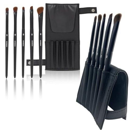 Kozendo Cosmeota Channel Sara Collaboration Starter Brush Set Eye Makeup 5-Piece Dedicated Pouch