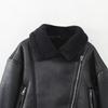 Autumn/Winter Retro Women's Street Fashion Double-sided Belted Jacket Coat