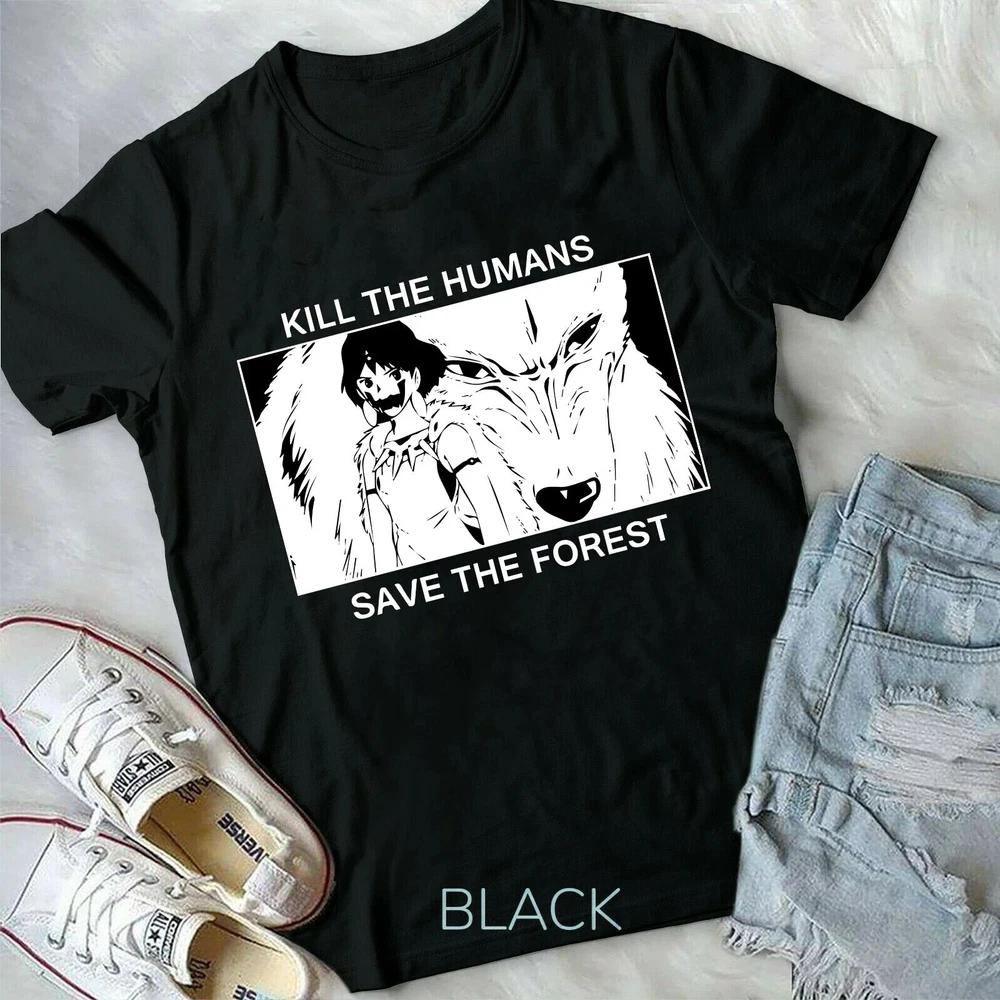Princess Mononoke TShirt Hayao Miyazaki Studio Ghibli Unisex Shirt S