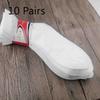 10 Pairs of Summer and Spring Men's Slip-on Silk Stockings with Heel, Durable Pearl-fiber Socks, Mid-calf Length, Business Style, Thin Version