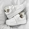 Sports and Leisure Running Models, Spring New Hong Kong Style Ins Tide Retro Thick-soled Low-top Board Shoes