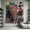 2K Games Wall Hanging Printed Fabric Blanket Decorative Tapestries for Bedroom Living Room Home Decor