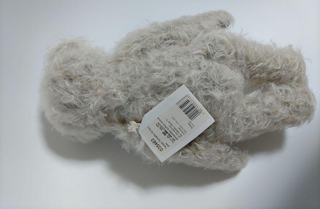 [USED] Steiff Teddy Bear Poinsettia 2013 Limited Edition