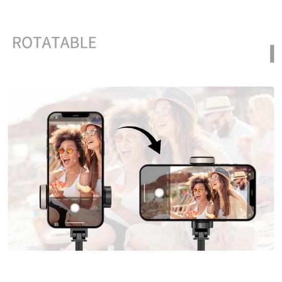 Extendable Selfie Stick Tripod with Wireless Remote Shutter Compact Design Portable