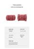 Mercedes-Maybach White Headrest & Lumbar Neck Pillow Set