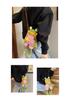 Handmade Big Mouth Frog Crochet Crossbody Bag: Cute, Funny Parent-Child Phone Bag