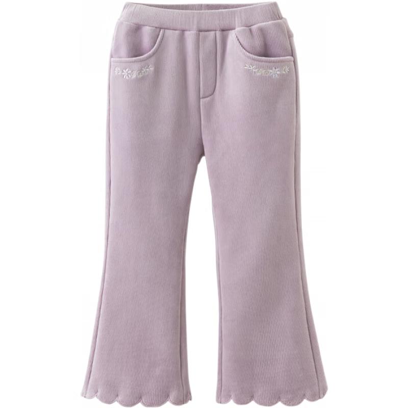 

David & Bella Girls Fleece-Lined Flared Long Pants 160cm