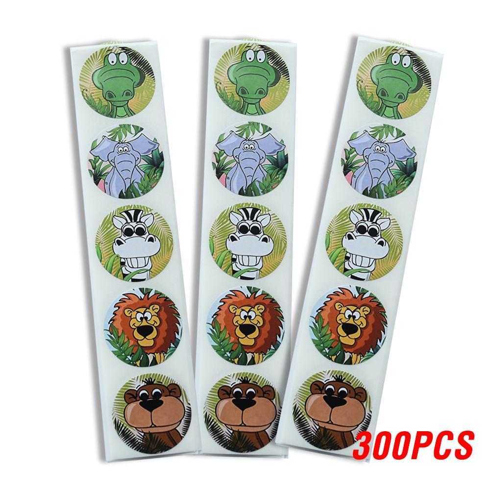 100-500pcs Encouragement Sticker Reward Stickers Roll For Kids Motivational Stickers With Cute Animals For Students Teachers