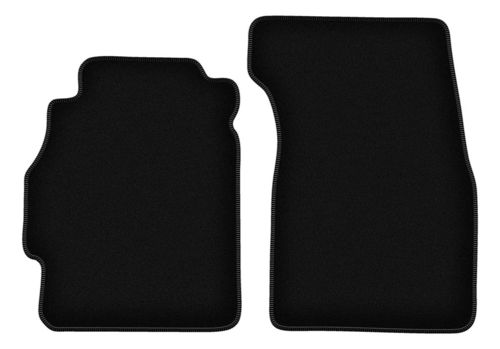 PODSTAWOWE welurowe dywaniki podłogowe przednie dla: Honda Civic VI hatchback 3-drzwiowy (1995-2001)