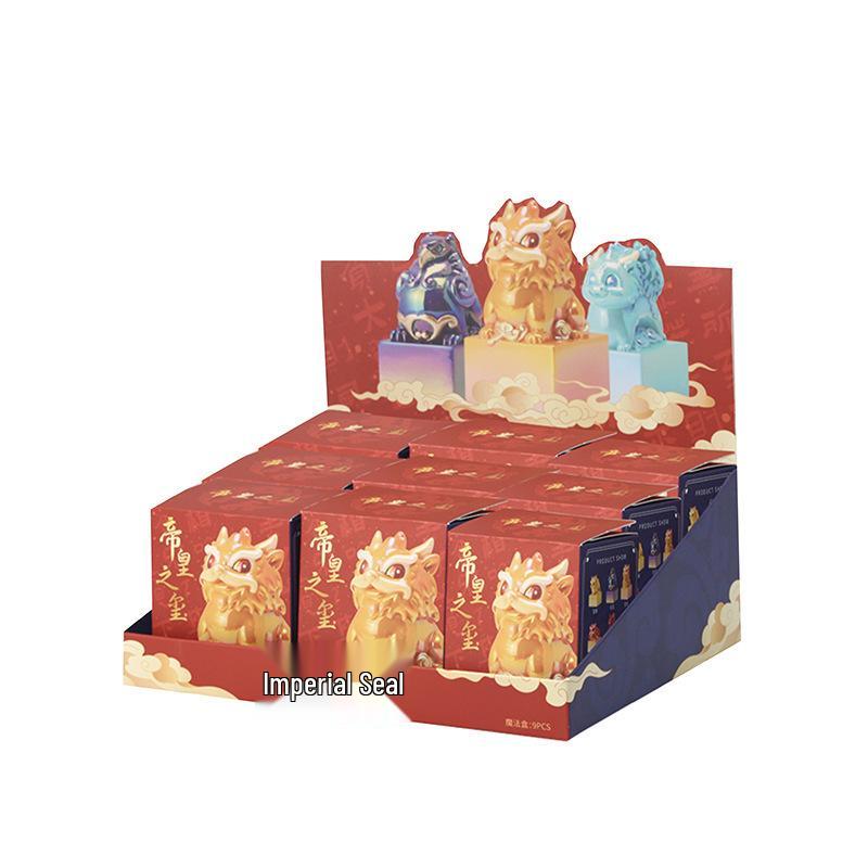 New Little Fox Spirit Luminous Ornament Doll - Ancient Style Trendy Desktop Gift