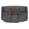 VidaXL Garden Furniture Covers 2 Pcs 10 Eyelets Ø230x90 Cm Round 3155353