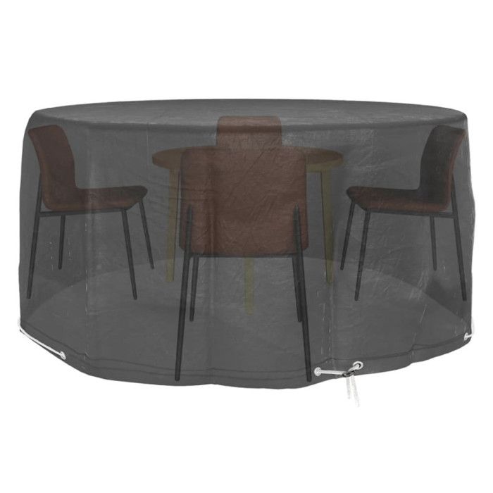 VidaXL Garden Furniture Covers 2 Pcs 10 Eyelets Ø230x90 Cm Round 3155353