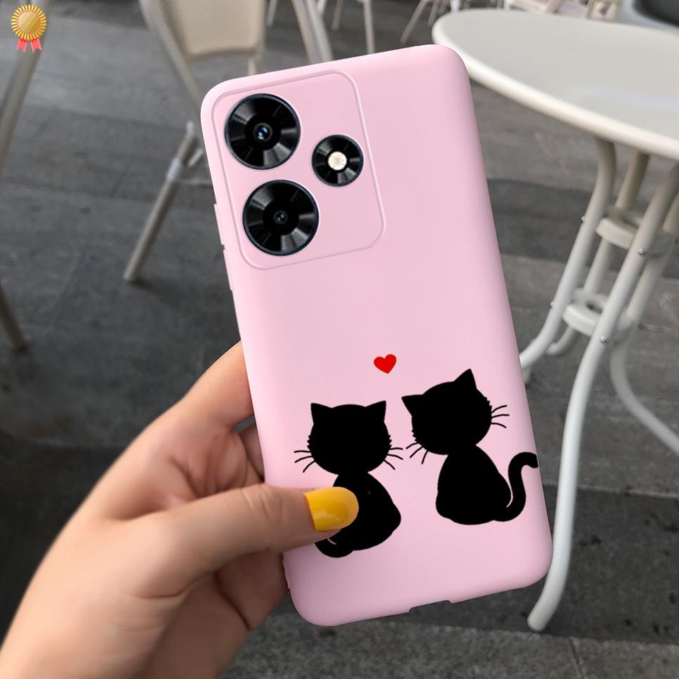 For Infinix Hot 30 Play 30i 4G Case Cute Astronaut Painted TPU Silicone Shockproof Cover For Infinix Hot 30 Play 30i Phone Case