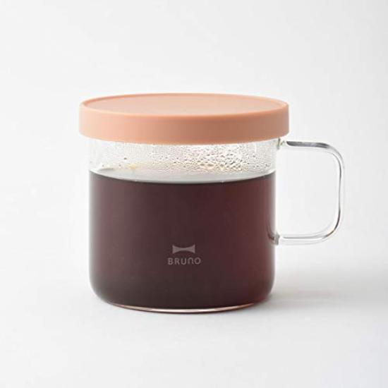 BRUNO Coffee Dripper Bezpapírový odkapávač pro jednu osobu Osobní Růžový Den matek Dárek k narozeninám Dárek Vrácení Petit Dárek Ženy Populární BHK244-PK