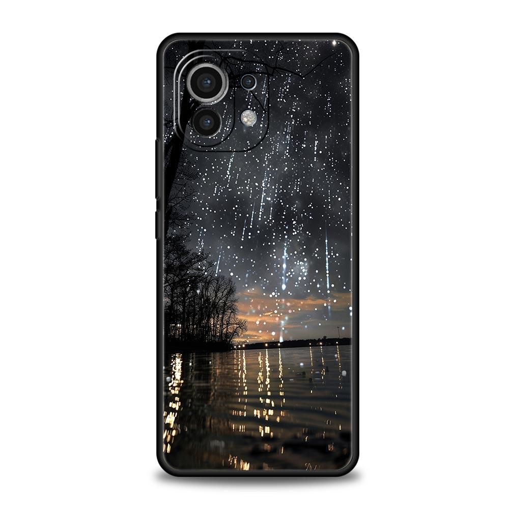 

Phone Case For Xiaomi Mi 15 14 14T 13T 12T Pro 12 13 11 Lite 5G 11T X6 X5 Pro Soft TPU Cover landscape raining travel nature Art For Xiaomi Mi 11