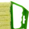 Mini Blinds Cleaner Shutter Multifunctional Household Cleaning Dust Brush for Home Hotel Green