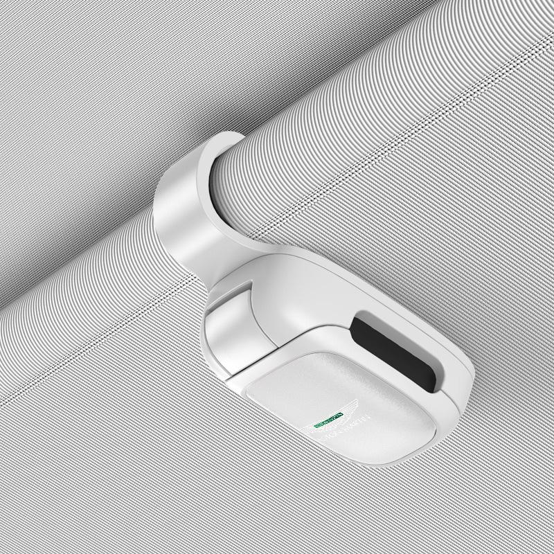 Headrest Car Visor Sunglasses Clip Mini Eyeglass Holder Storage Organizer For Aston Martin V8 Vantage VANQUISH DBX DBS DB9 DB11 MM20