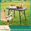 Portable Aluminum Roll-Up Outdoor Table & Chairs Set for Camping & BBQ