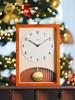 Reloj de Pared Retro Wonder Ainobia Ormi Reloj de Madera Silencioso con Péndulo