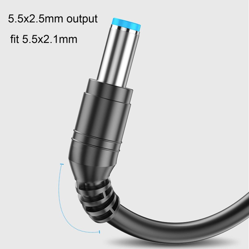 PD2.0 3.0 PD100W Type-C To DC5525 Male Charger Cable for Wireless Router (20V) N