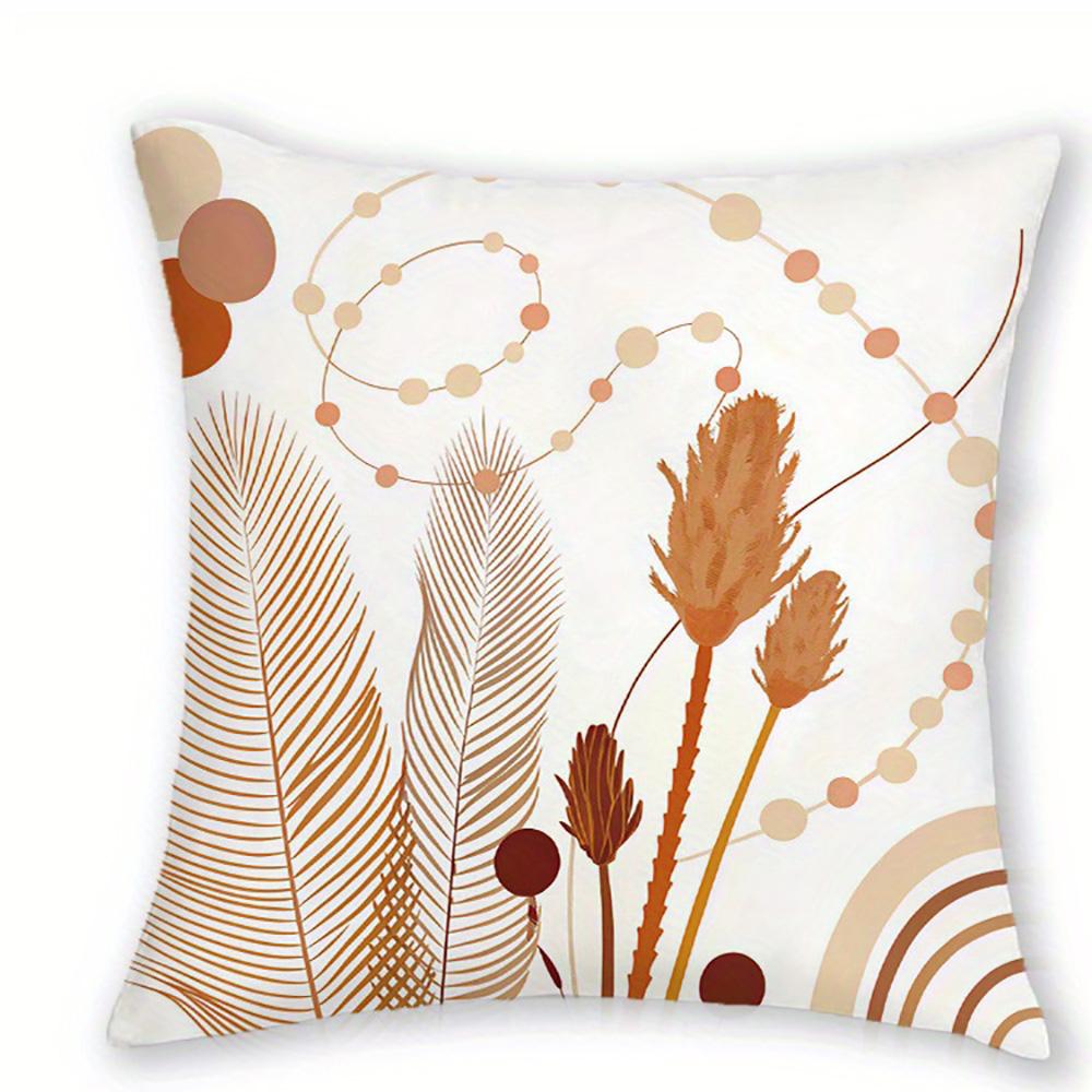 1/4pcs Bohemian Floral Patterned Pillowcases Sofa cushion cover home bedroom room decoration